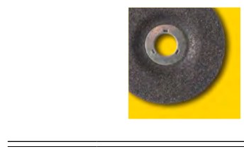 Trenn- und Schruppscheibe für Winkelschleifer zum Trennen von Metall, Durchmesser 125 mm (STA32607-QZ)