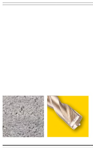 Betonbohrer mit Dreikantschaft, Durchmesser Ø6 mm, Nutzlänge 60 mm, Gesamtlänge 100 mm