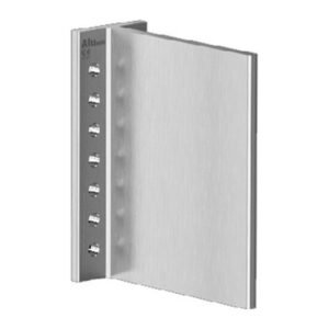 Verdeckter Balkenträger ohne Löcher ALUMINI HT 95 mm – Packung 25 Stk.