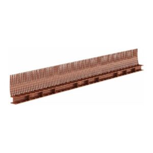 Doppelreihiger Vogelschutzkamm BIRD COMB EVO 110 mm x 1 m, RAL 2001 – Packung 60 Stk.