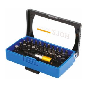 Bit-Box mit 32 Einsätzen und Magnethalter – Packung 12 Stk.