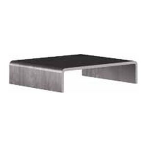 Offener Pfostenträger mit verdeckter Basis F12 120 x 2,5 mm, Basis 102 x 80 mm