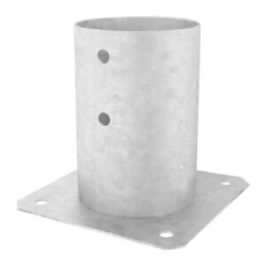Pfostenträger rund F20 150 x 2,0 mm, Hülse Ø121 mm