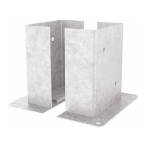 Zweiteiliger Pfostenträger FD10 200 x 2,5 mm, Hülse 141 x 66 mm