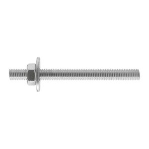 Gewindestange 5.8 mit Mutter und Unterlegscheibe INA 12 x M10 x 105 mm, GEWINDESTANGE STAHLKLASSE 5.8 – Packung 10 Stk.