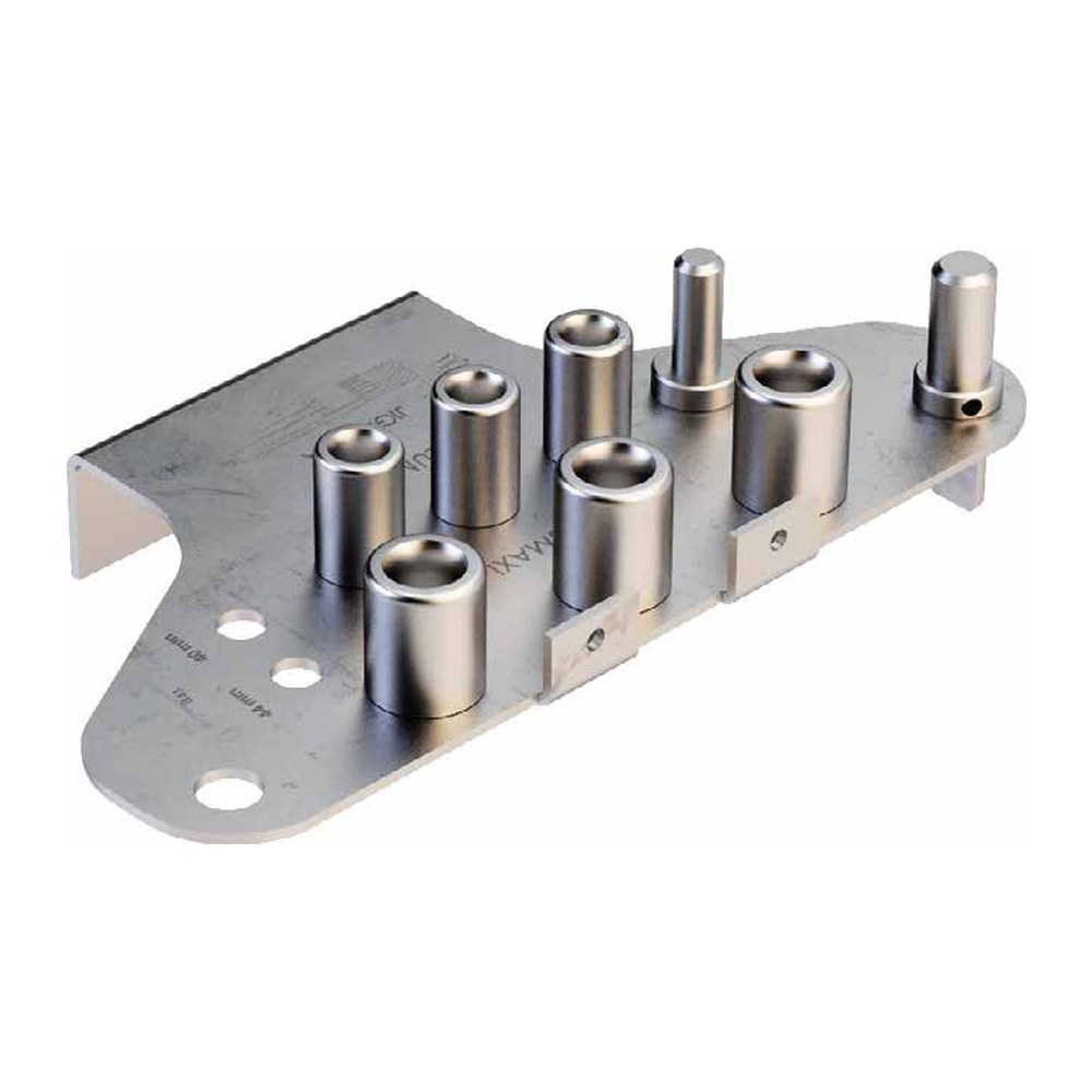 Bohrschablone für ALUMIDI und ALUMAXI JIG ALU STA 164 x 298 x 3 mm