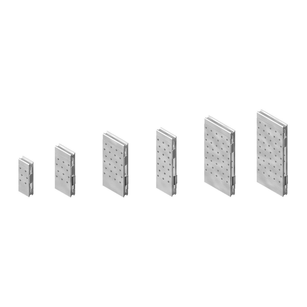 Verdeckter Holz-Holz-Verbinder LOCK T MIDI 125 x 240 x 22 mm – Packung 10 Stk.