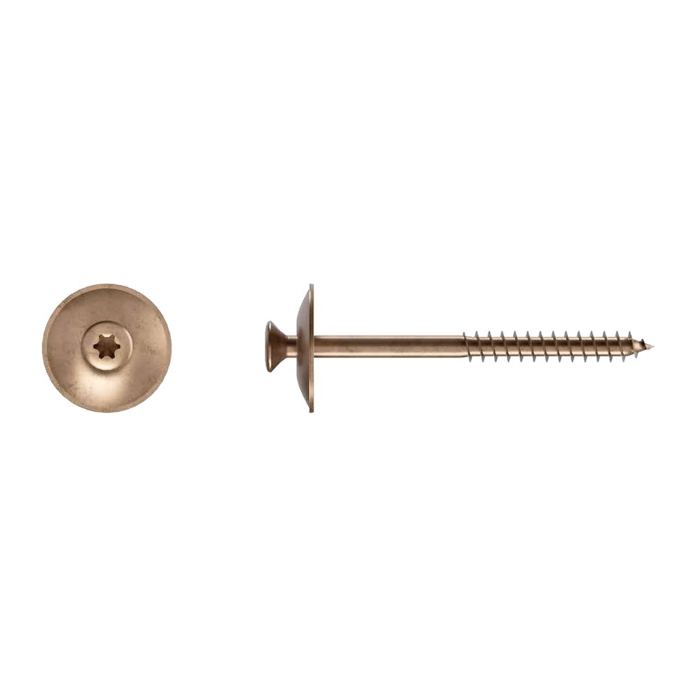 Blechschraube mit Unterlegscheibe MCS A2 4,5 x 25 mm, Edelstahl – Packung 200 Stk.
