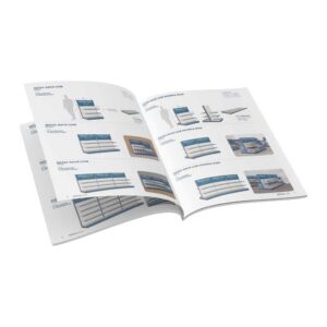 Biegsame First- und Gratrolle NET ROLL 310 mm x 5 m, RAL 8004 – Packung 4 Stk.