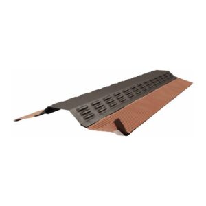 Luftdurchlässiges festes Firstelement PEAK EASY 400 mm x 1 m – Packung 20 Stk.