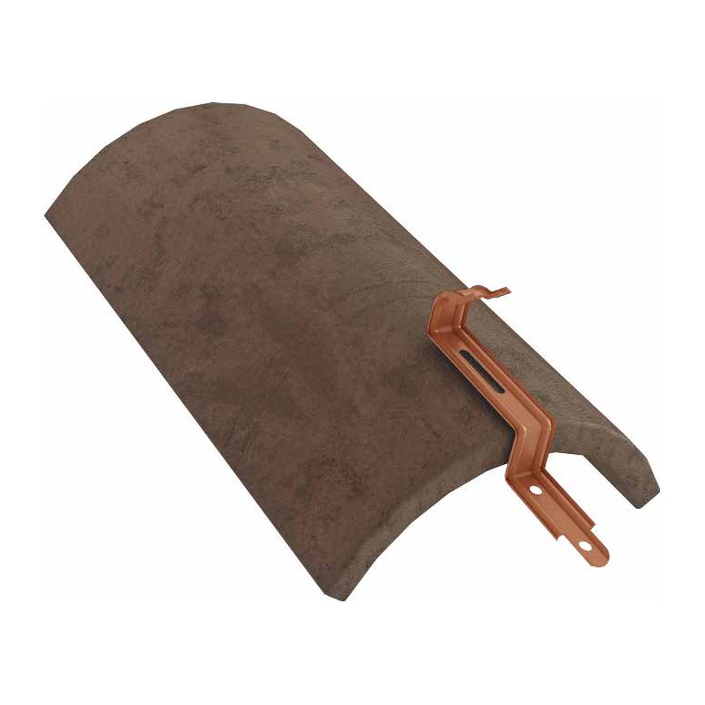 Befestigungshaken für glatte und geformte Dachpfannen PEAK HOOK 80 mm, RAL 7021 – Packung 50 Stk.