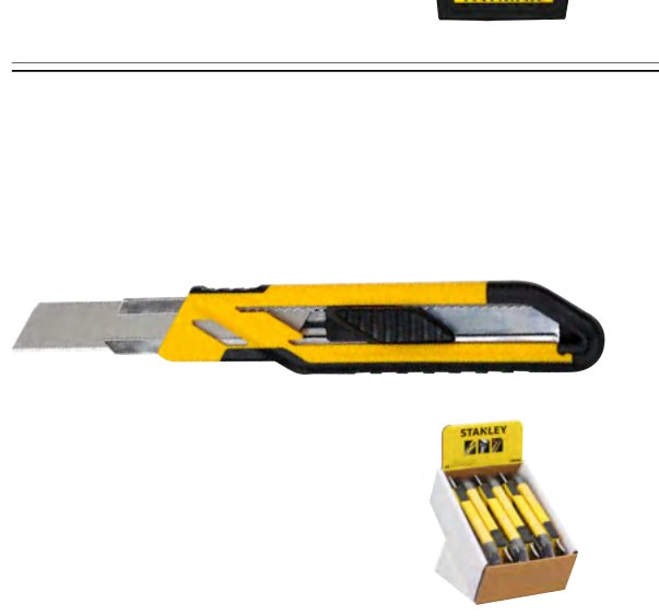 Cuttermesser FatMax 18 mm Einzelklinge, Länge 155. im Thekenaufsteller