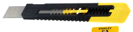 Cuttermesser SM18, Länge 160 mm, Set 3 Stück in Blister