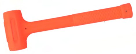 Rückschlagfreier Hammer Compo-Cast, Gewicht 794 g, Kopf 53 mm, Gewicht 28