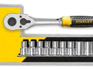Set Ratsche mit Steckschlüsseleinsätzen, att.3/8", 10 Steckschlüsseleinsätze 3/8"(8-9-10-1…