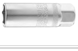 Zündkerzeneinsatz 3/8" FatMax, Größe 16 mm, Länge 12,12 cm