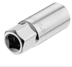 Zündkerzeneinsatz 1/2" MaxiDrive, Größe 21 mm, Länge 12,65 mm