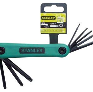 Torx-Stiftschlüssel-Satz 8-teilig, T15 T20 T25 T27 T30 T40 (4-69-263)