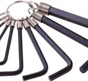 Satz Innensechskantschlüssel mit Ring, 10-teilig
