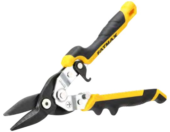 Blechschere Ergo FatMax, Länge 250 mm, Farbe Gelb, Schnitt Gerade – Bild 2