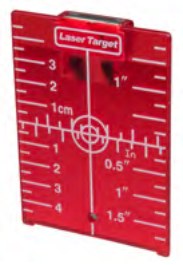 Zieltafel, Für Laser Licht grün