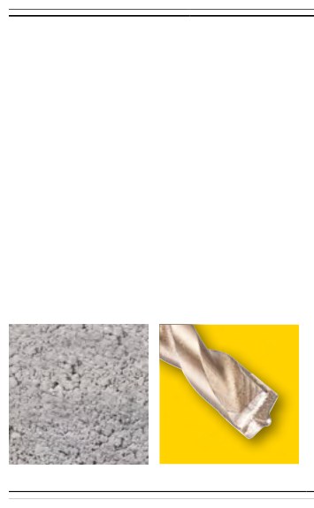 Betonbohrer mit Dreikantschaft, Durchmesser Ø10 mm, Nutzlänge 75 mm, Gesamtlänge 120 mm – Bild 2