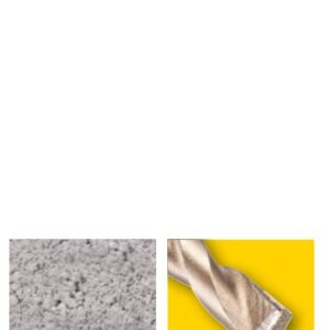 Betonbohrer mit Dreikantschaft im Set