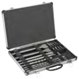 Bohrer- und Bit-Set Zubehör-Set, 5 Bohrer für Mauerwerk: 4, 5, 6 , 7, 8 mm 30 Bits 25mm: P… – Bild 2