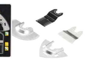 Zubehör für Multifunktionswerkzeuge, Blattlänge 52 mm, Schnitttiefe 26 mm, 1 Schaber starr
