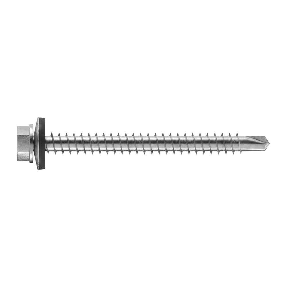 Selbstbohrende Sechskantschraube für Stahl SAR 6,3 x 160 mm – Packung 100 Stk.