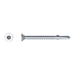 Selbstbohrende Schraube Holz-Metall SBS A2 6,3 x 70 mm – Packung 100 Stk.