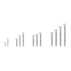 Schraubensortiment im Koffer SCREW SET HT, Schraubensortiment für Außenbereich