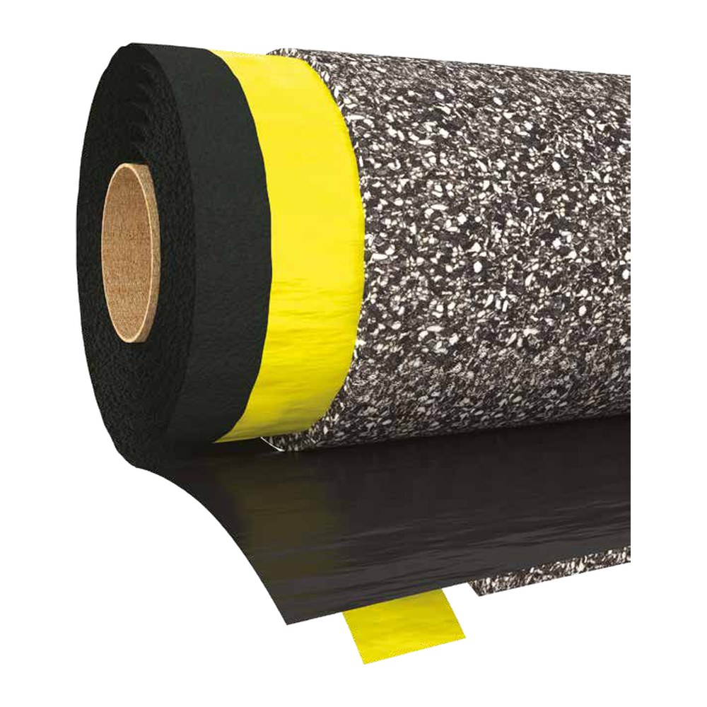 Trittschalldämmmatte aus Recycling-Polymer SILENT FLOOR PUR 1,6 m x 10 m x 10 mm