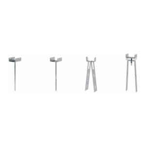 Firstlattenhalter aus Metall SUPPORT BATTEN 50 x 210 - 240 mm – Packung 50 Stk.