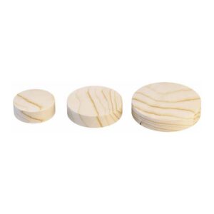 Abdeckzapfen Querholz Fichte TAP1 Ø 20 x 10 mm – Packung 6500 Stk.