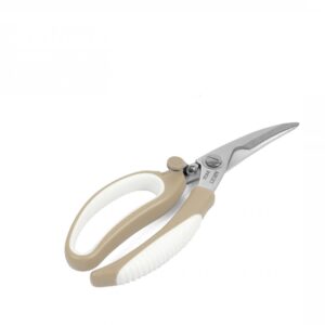 Geflügelschere Color Style L. 23 cm Klinge 12 cm taupe