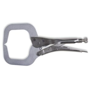 Verstellbare Gripzange mit Schwanenhalsbacken aus Aluminium
