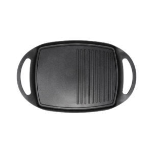 Grillpfanne rechteckig 47x29 cm Cooking aus Aluminiumdruckguss, auch für Induktion