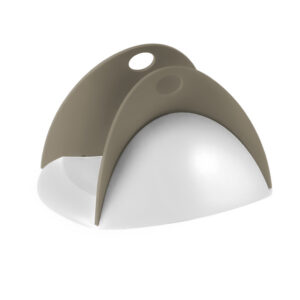 Serviettenhalter Color Style aus PP 17x12,5 cm H. 10 cm taupe