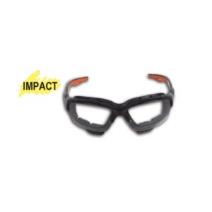 Schutzbrille mit klaren Polycarbonatgläsern