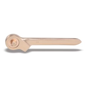 Einfache Knarre mit verschiebbarem Vierkant 3/8", funkenfrei