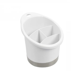 Besteckabtropfer Color Style aus PP ø 16 cm H. 16,5 cm taupe