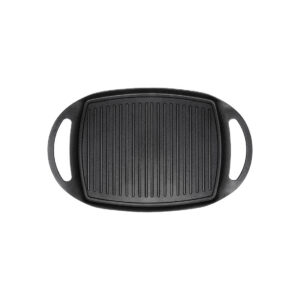 Grillpfanne rechteckig Cooking 36x22,5 cm aus Aluminiumdruckguss, auch für Induktion