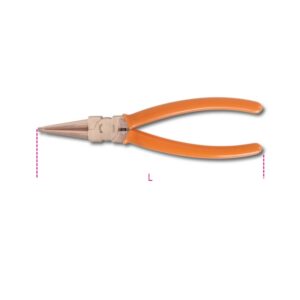 Sicherungsringzangen mit geraden Spitzen, funkenfrei, für Innenringe, PVC-überzogene Griffe