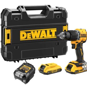 18V Akku-Schlagbohrschrauber (bürstenlos), inkl. 2 x Akkus (18 Volt / 2 Ah) und System-Schnellladegerät
