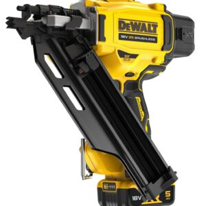 18V Akku-Nagler 90mm (bürstenlos) Einzel- und Serienauslösung inkl. 2x Akkus (18 Volt / 5 Ah)