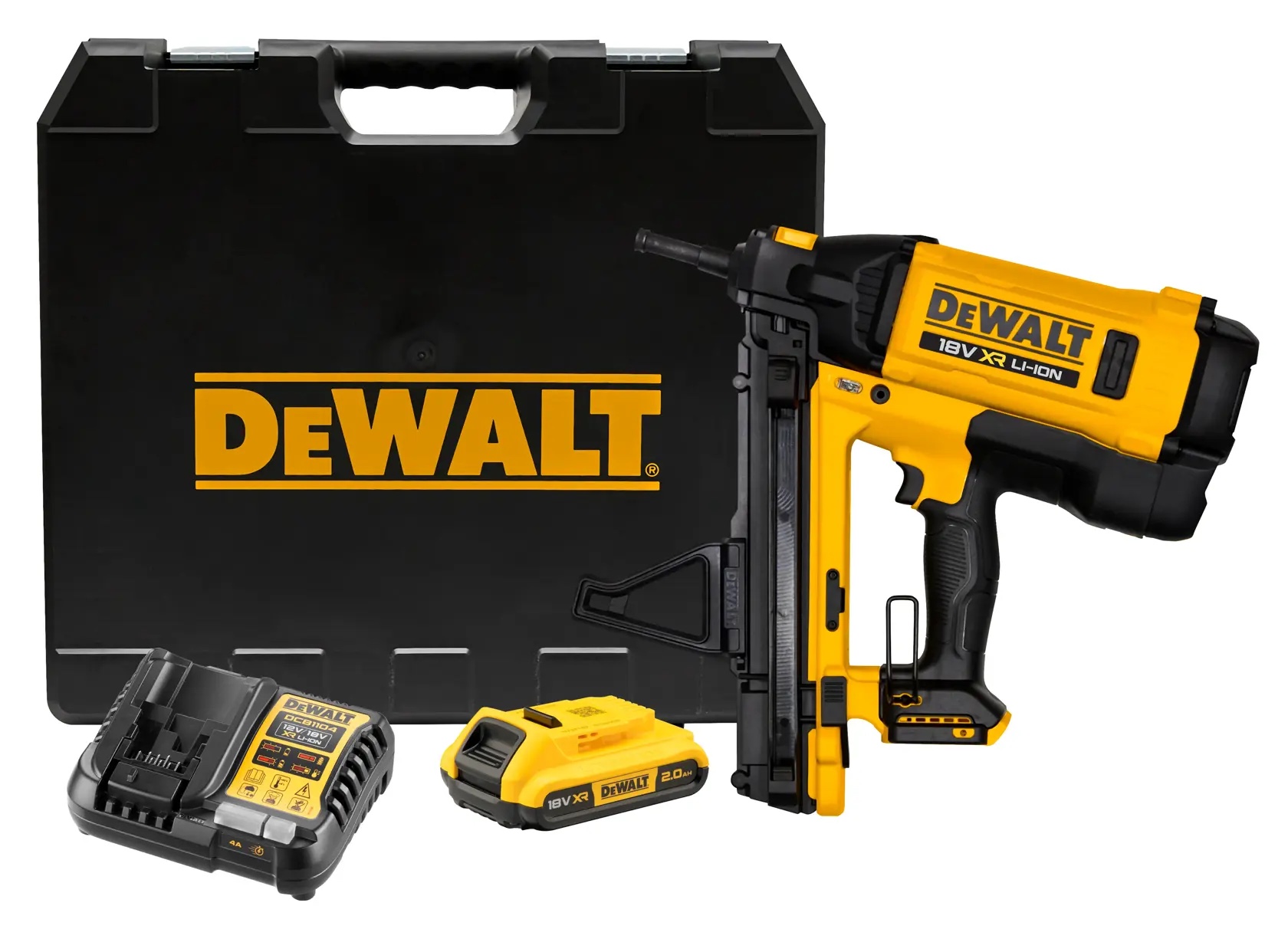 18 V XR Gas-Betonnagler – mit 1 Akku 2 Ah