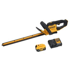 18 Volt Akku-Heckenschere 55 cm, 25 mm Schnittbreite – mit 1 Akku 5,0 Ah und Ladegerät
