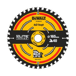 165 x 20mm / 40 WZ ELITE Kreissägeblätter für Handkreissägen