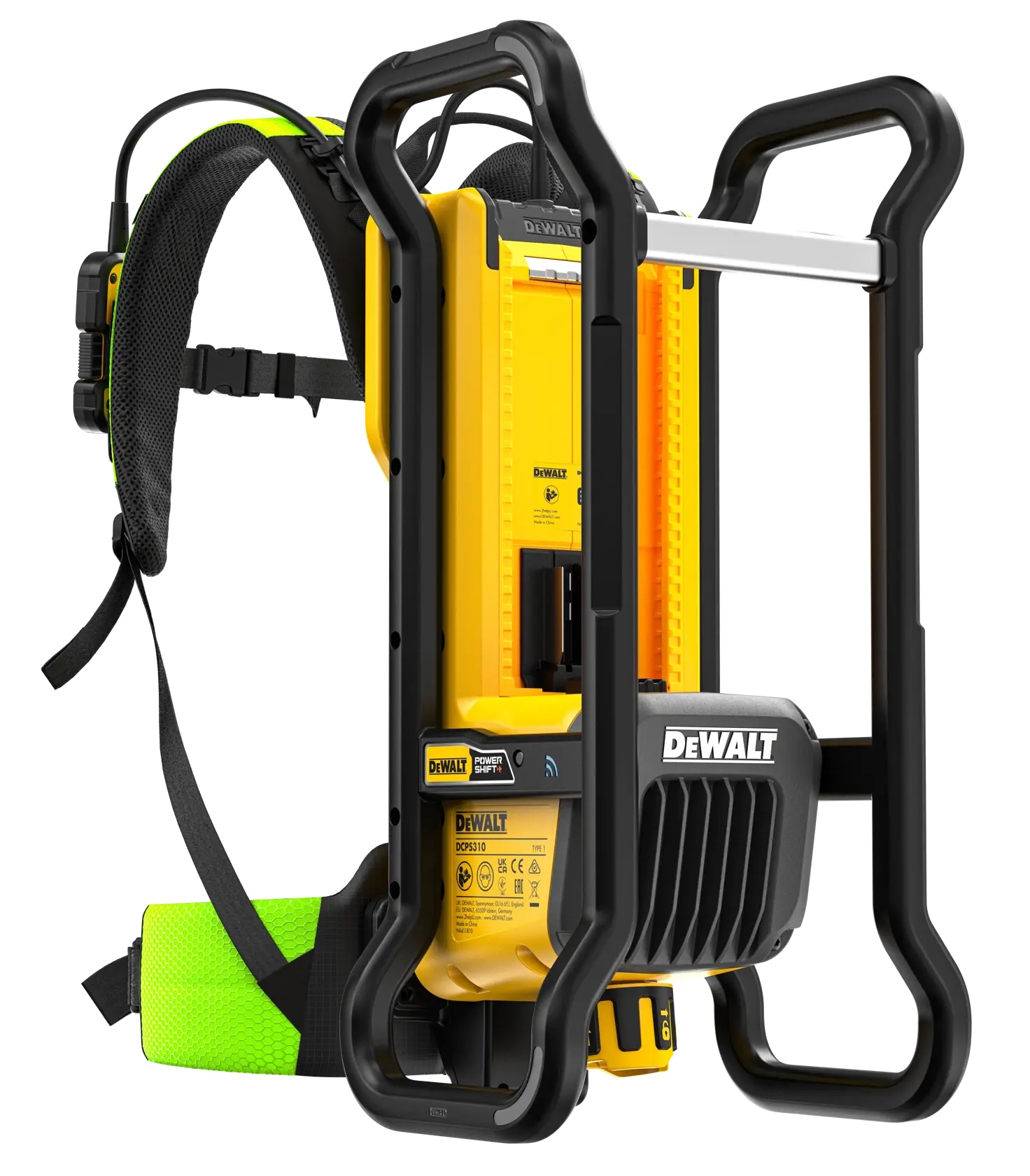 DEWALT POWERSHIFT Akku-Flaschenverdichter Rucksack